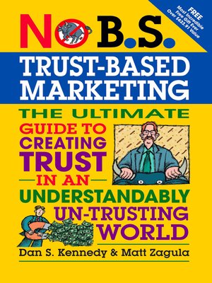 cover image of No B.S. Trust Based Marketing